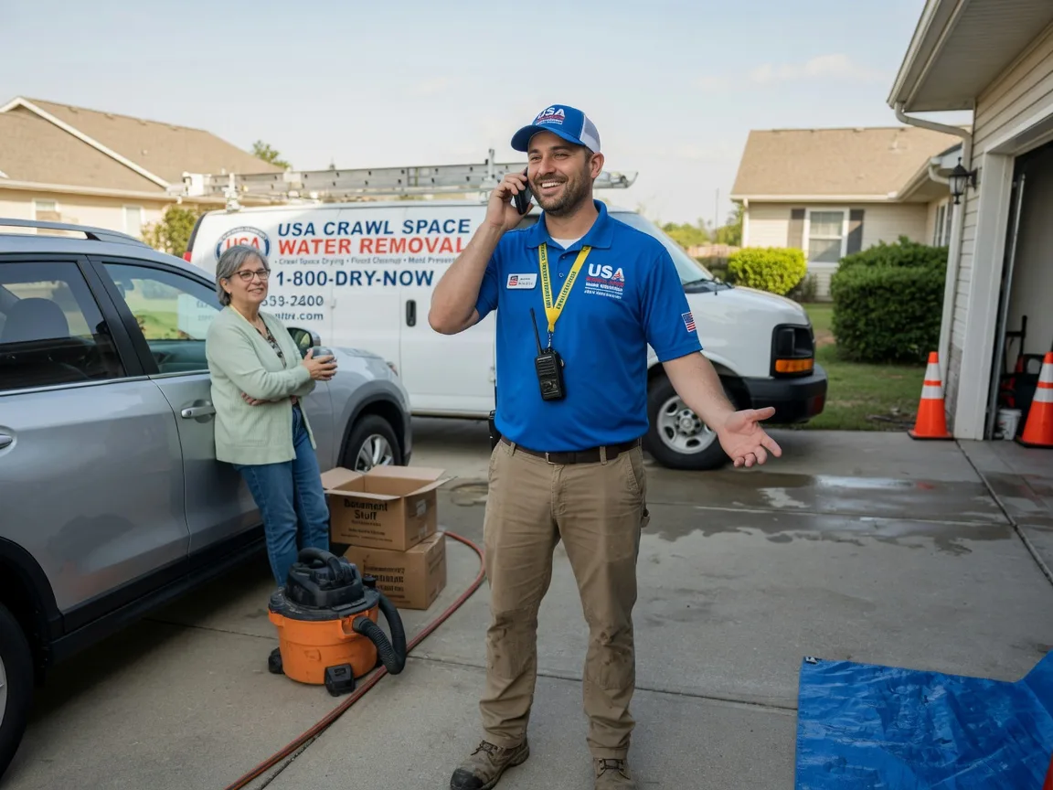Crawl Space Water Removal Brinkley, AR FAQs